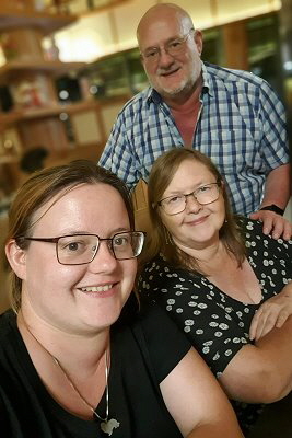 Annette, Uwe und Victoria Drechsel 