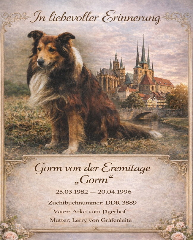 KI-Collage von Gorm von der Eremitage