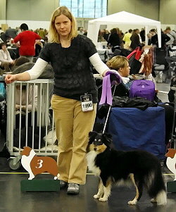 Doreen und Amira auf der CACIB Nrnberg 2014